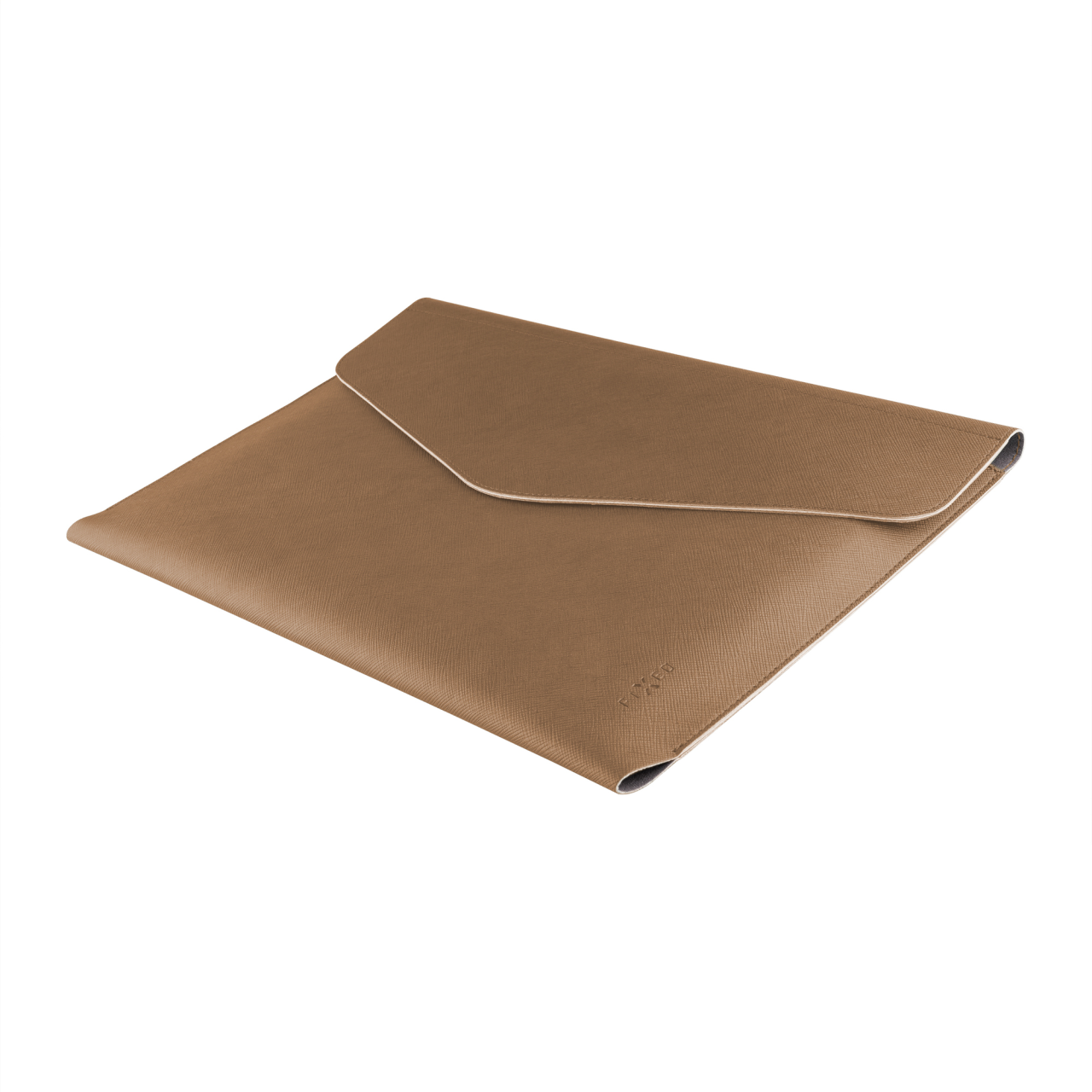 FIXED Pouzdro Siena pro notebooky o úhlopříčce do 15,3", kávové