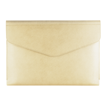 FIXED Pouzdro Siena pro notebooky o úhlopříčce do 15,3", světle žluté