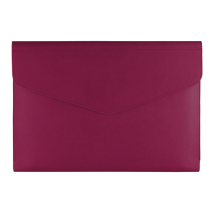 FIXED Pouzdro Siena pro notebooky o úhlopříčce do 15,3", vínové