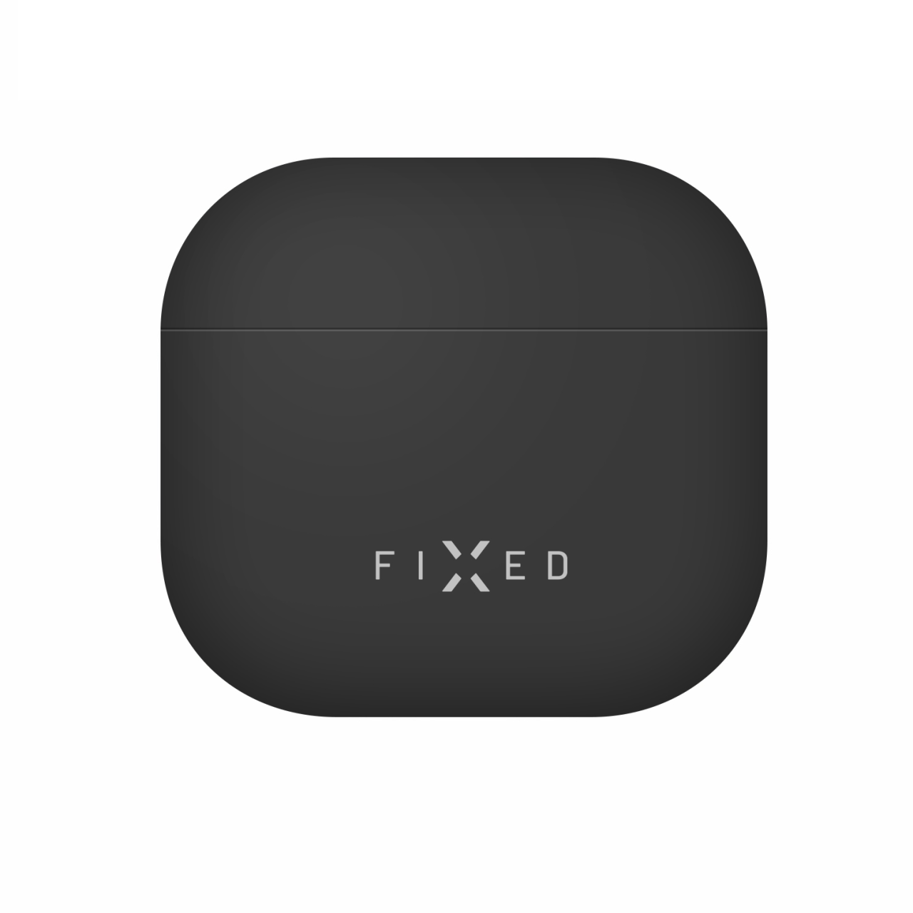 FIXED Ultratenké silikonové pouzdro Silky pro Apple AirPods 4, černé