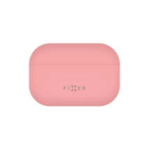 FIXED Ultratenké silikonové pouzdro Silky pro Apple AirPods Pro 2/Pro 2 (USB-C), růžové