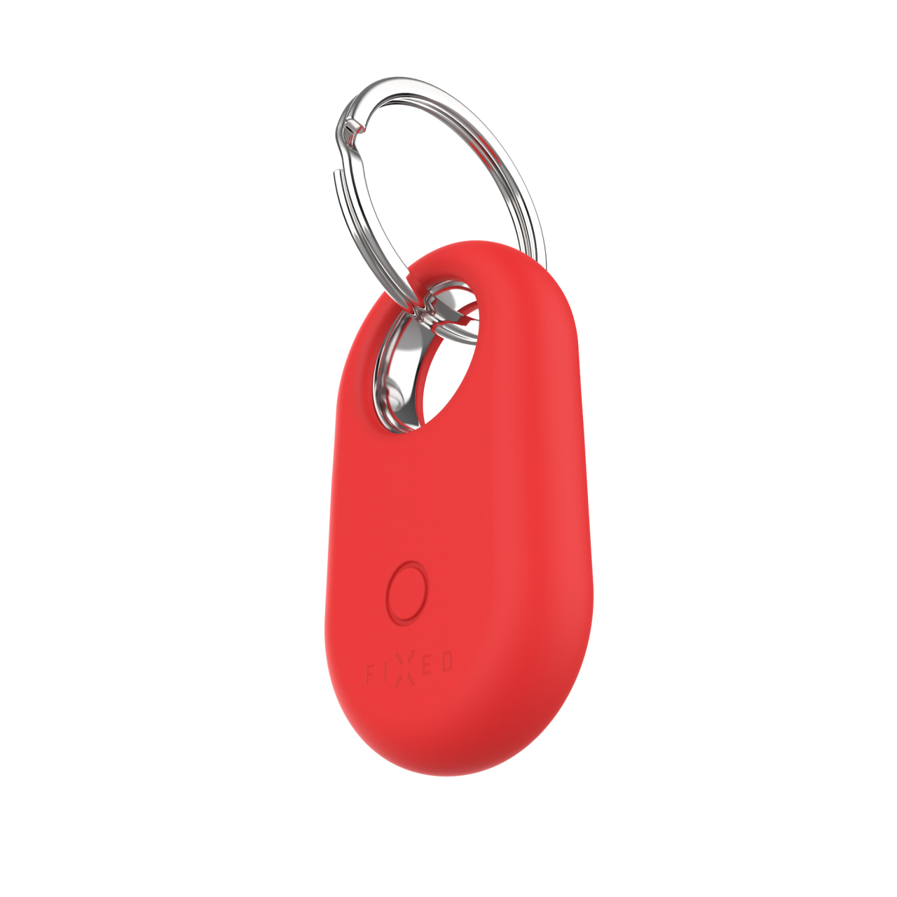 FIXED Silikonové pouzdro Silky pro Samsung SmartTag2, červené
