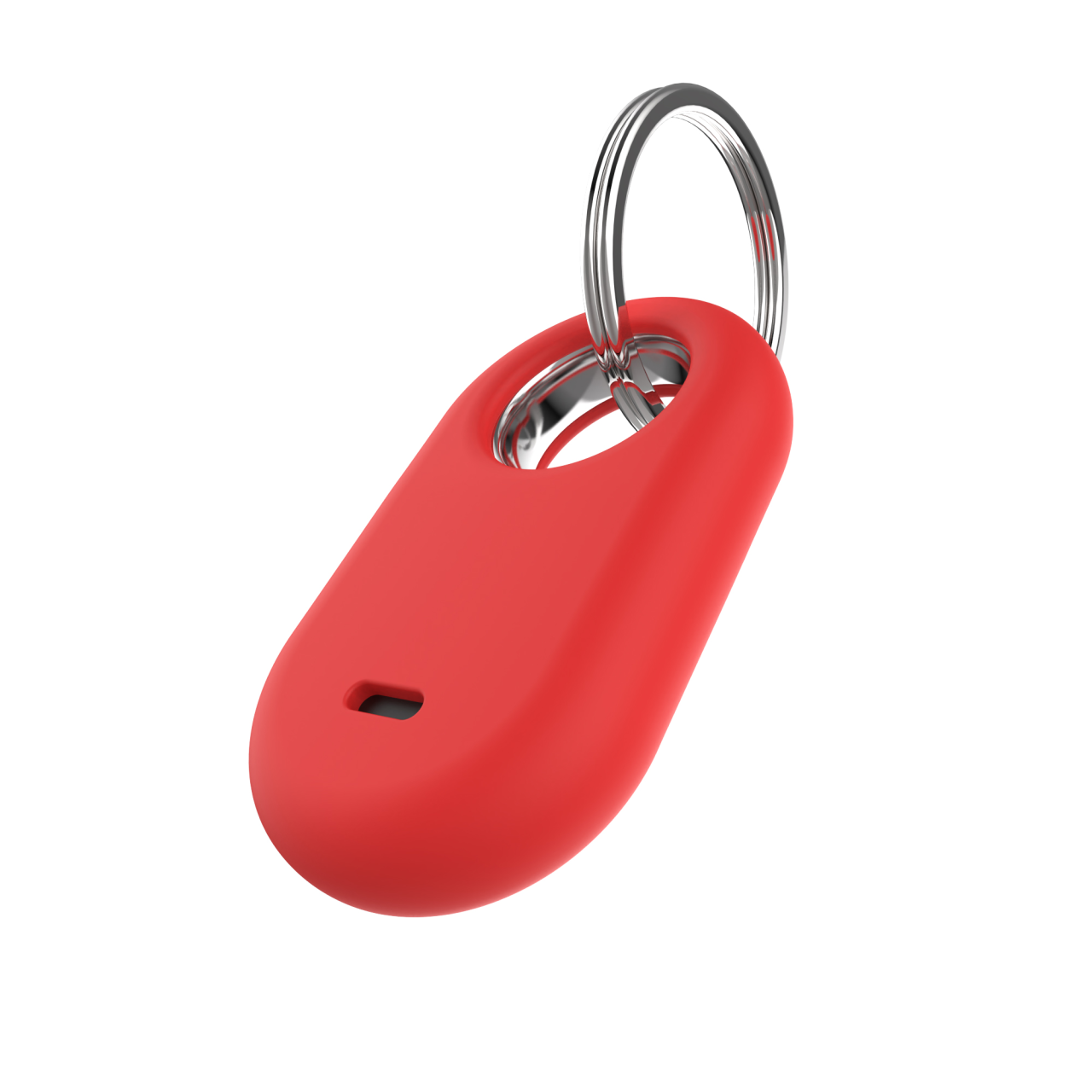 FIXED Silikonové pouzdro Silky pro Samsung SmartTag2, červené