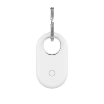 FIXED Silikonové pouzdro Silky pro Samsung SmartTag2, bílé