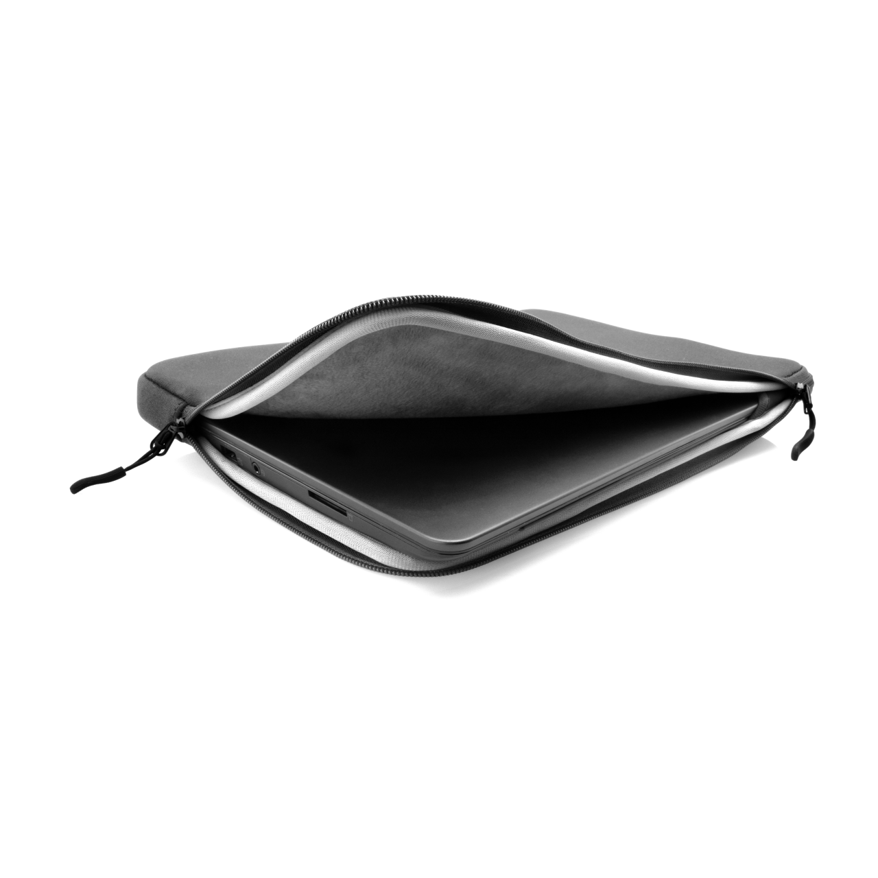 FIXED Neoprenové pouzdro Sleeve pro notebooky o úhlopříčce do 15,6", černé