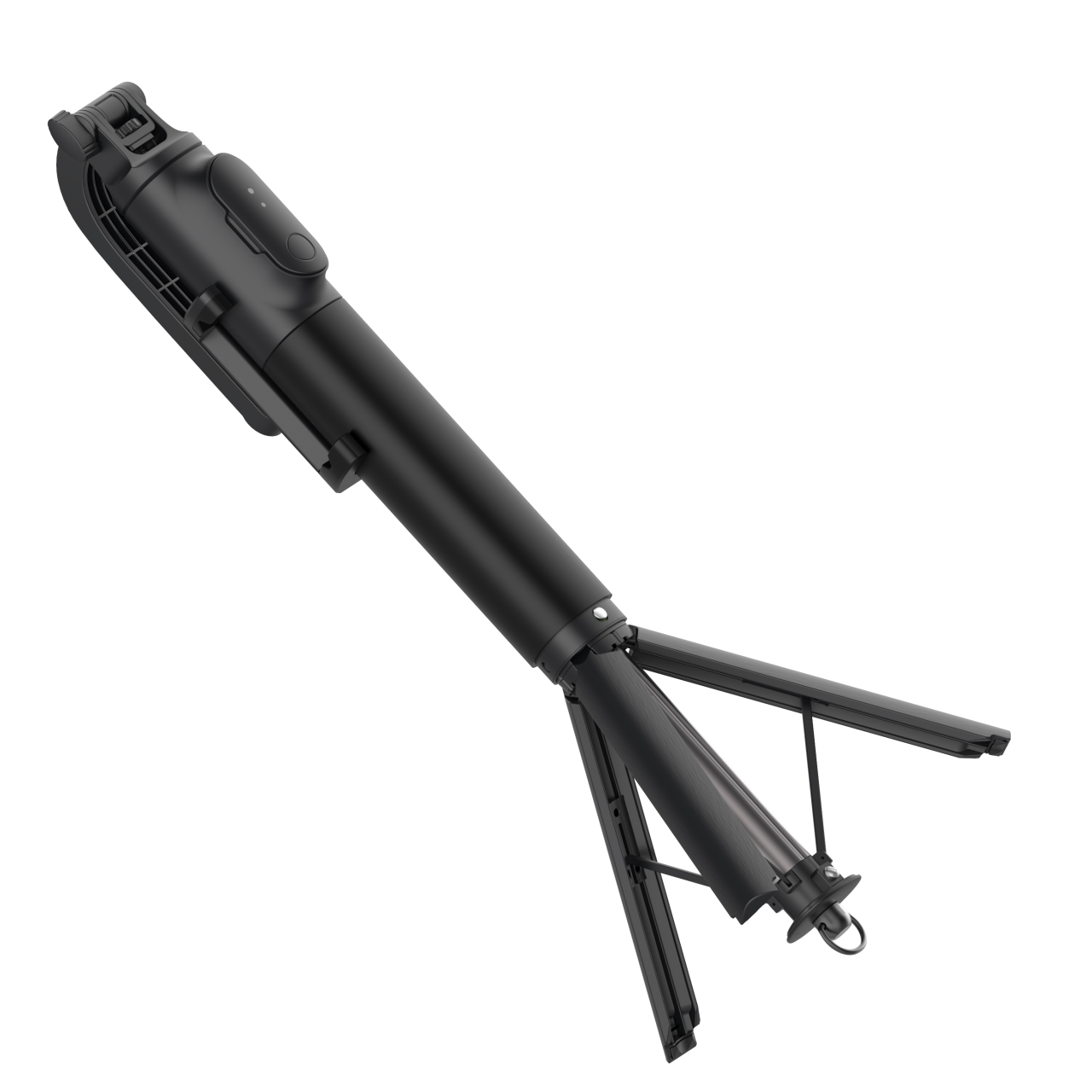 FIXED Selfie stick s tripodem Snap XL a bezdrátovou spouští, 1/4" závit, černý