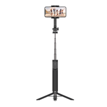 FIXED Selfie stick s tripodem Snap XL a bezdrátovou spouští, 1/4" závit, černý