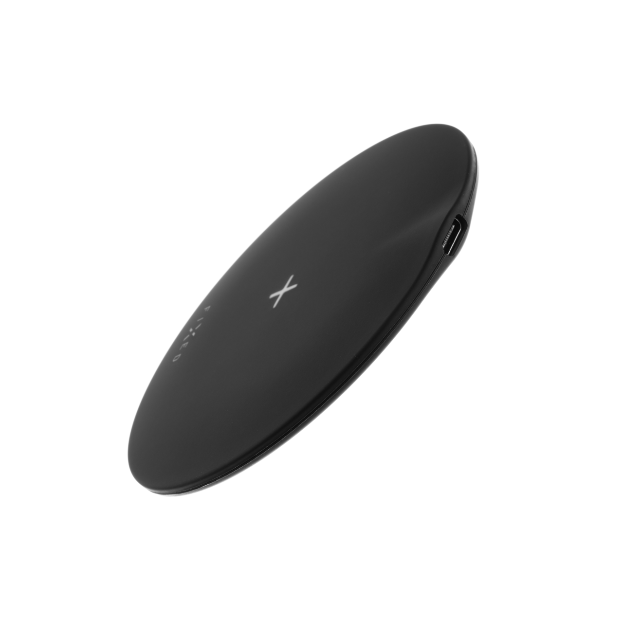 FIXED Podložka pro rychlé bezdrátové nabíjení telefonu SlimPad, 15W, černá