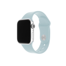 FIXED Set silikonových řemínků Silicone Strap pro Apple Watch 42/44/45/46/49mm, světle tyrkysový