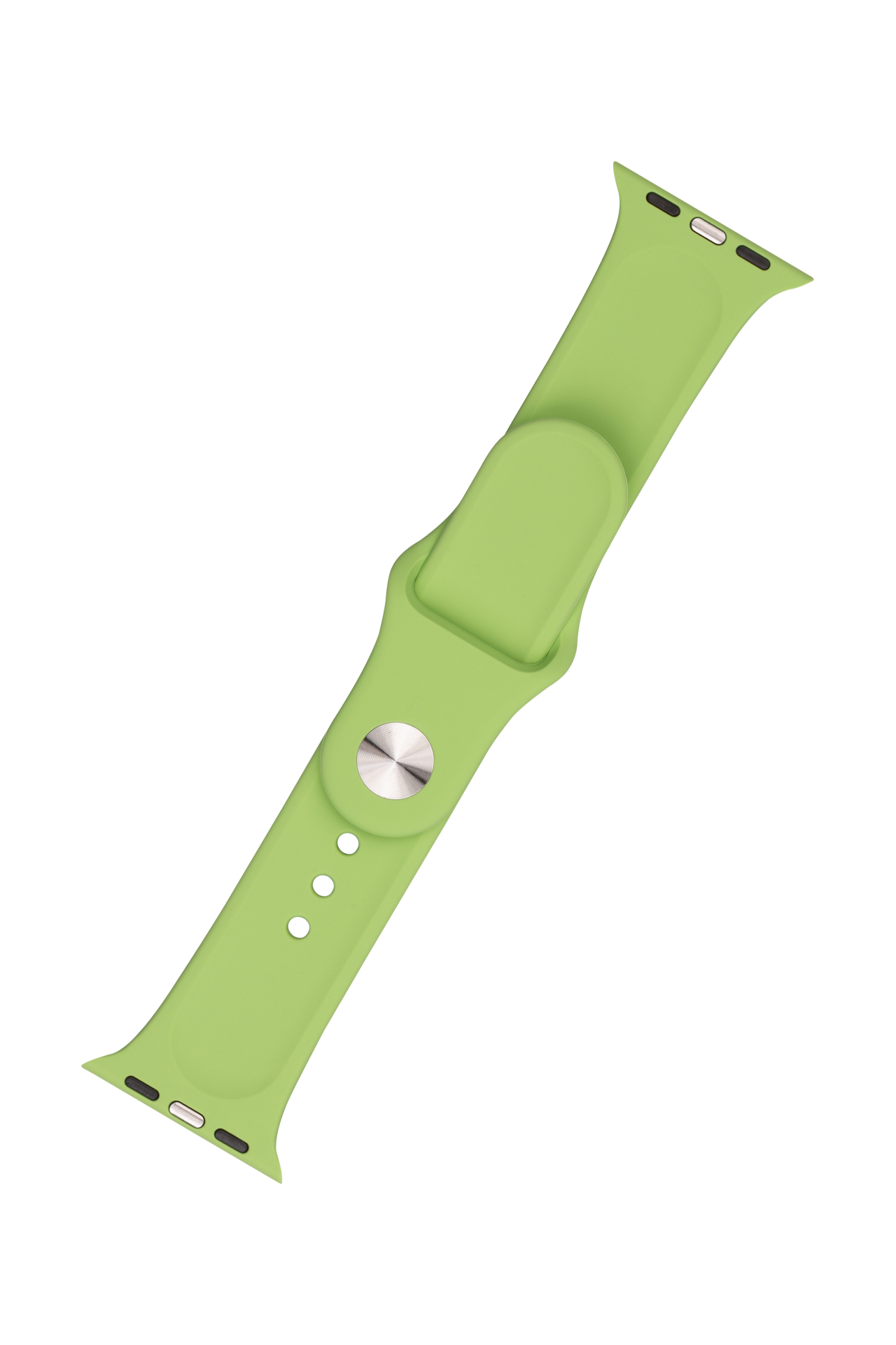 FIXED Set silikonových řemínků Silicone Strap pro Apple Watch 42/44/45/46/49mm, mentolový