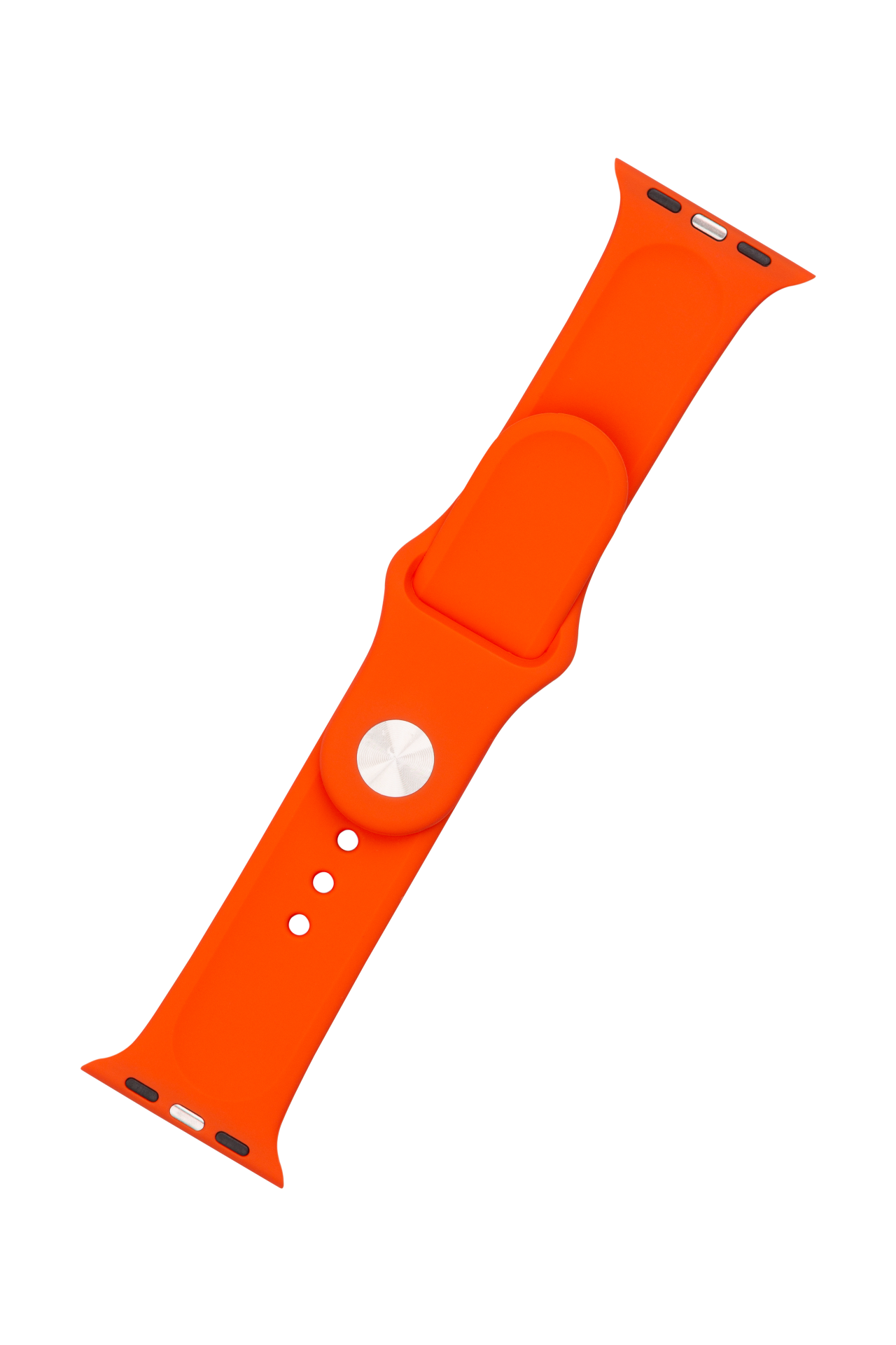 FIXED Set silikonových řemínků Silicone Strap pro Apple Watch 38/40/41mm, meruňkový