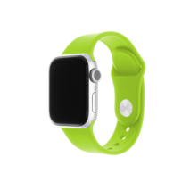 FIXED Set silikonových řemínků Silicone Strap pro Apple Watch 38/40/41mm, zelený