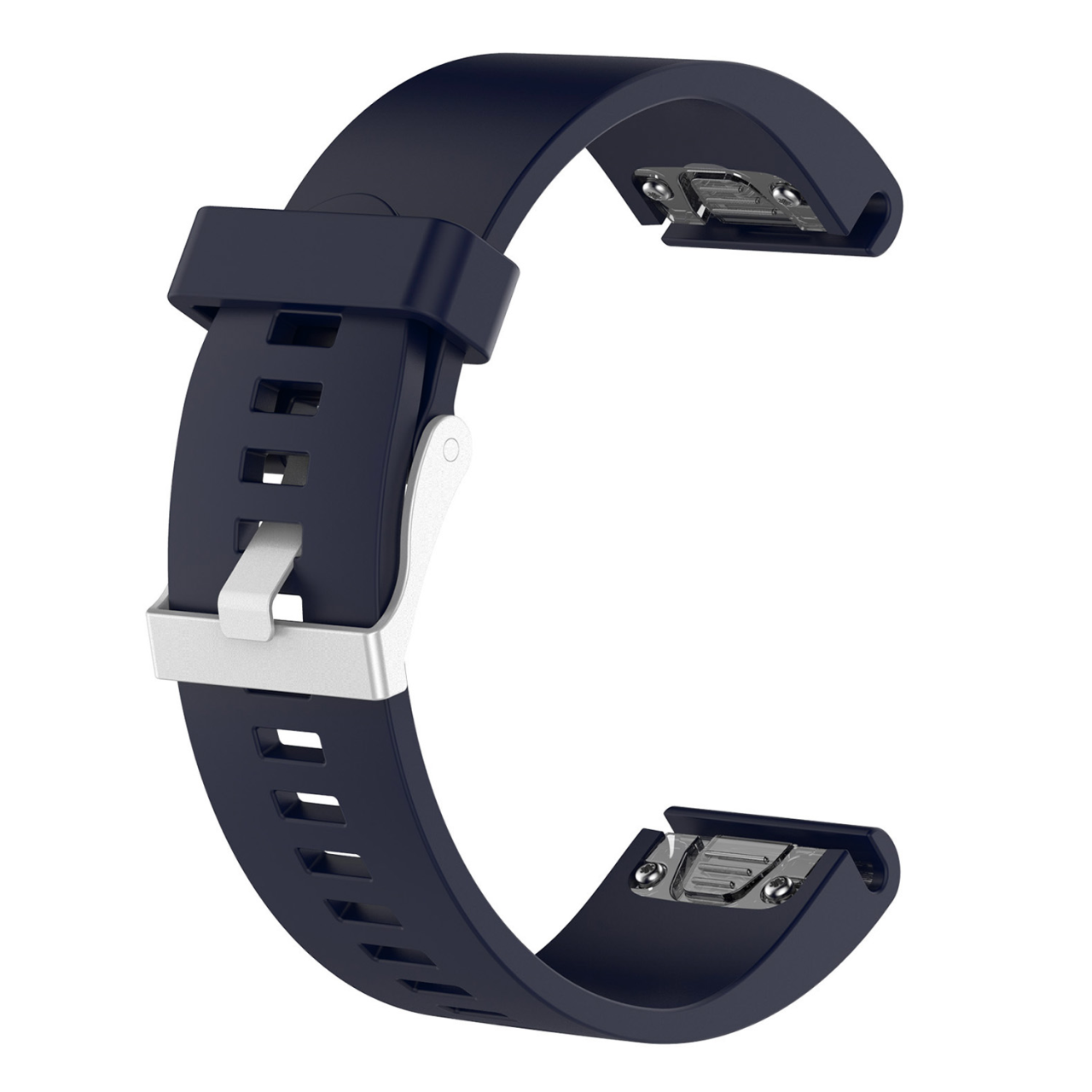 FIXED Silikonový řemínek Silicone Strap pro Garmin QuickFit 20mm, modrý