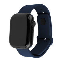 FIXED Set silikonových řemínků Silicone Sporty Strap pro Apple Watch Ultra 49mm, modrý