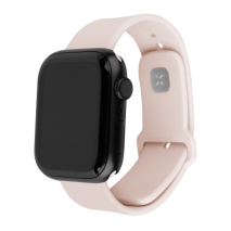 FIXED Set silikonových řemínků Silicone Sporty Strap pro Apple Watch 38/40/41mm, růžový