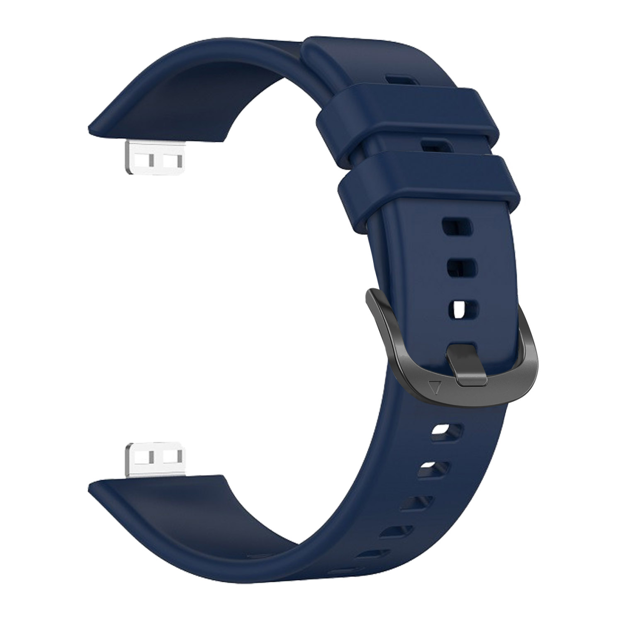 FIXED Silikonový řemínek Silicone Strap pro Huawei Watch FIT, modrý