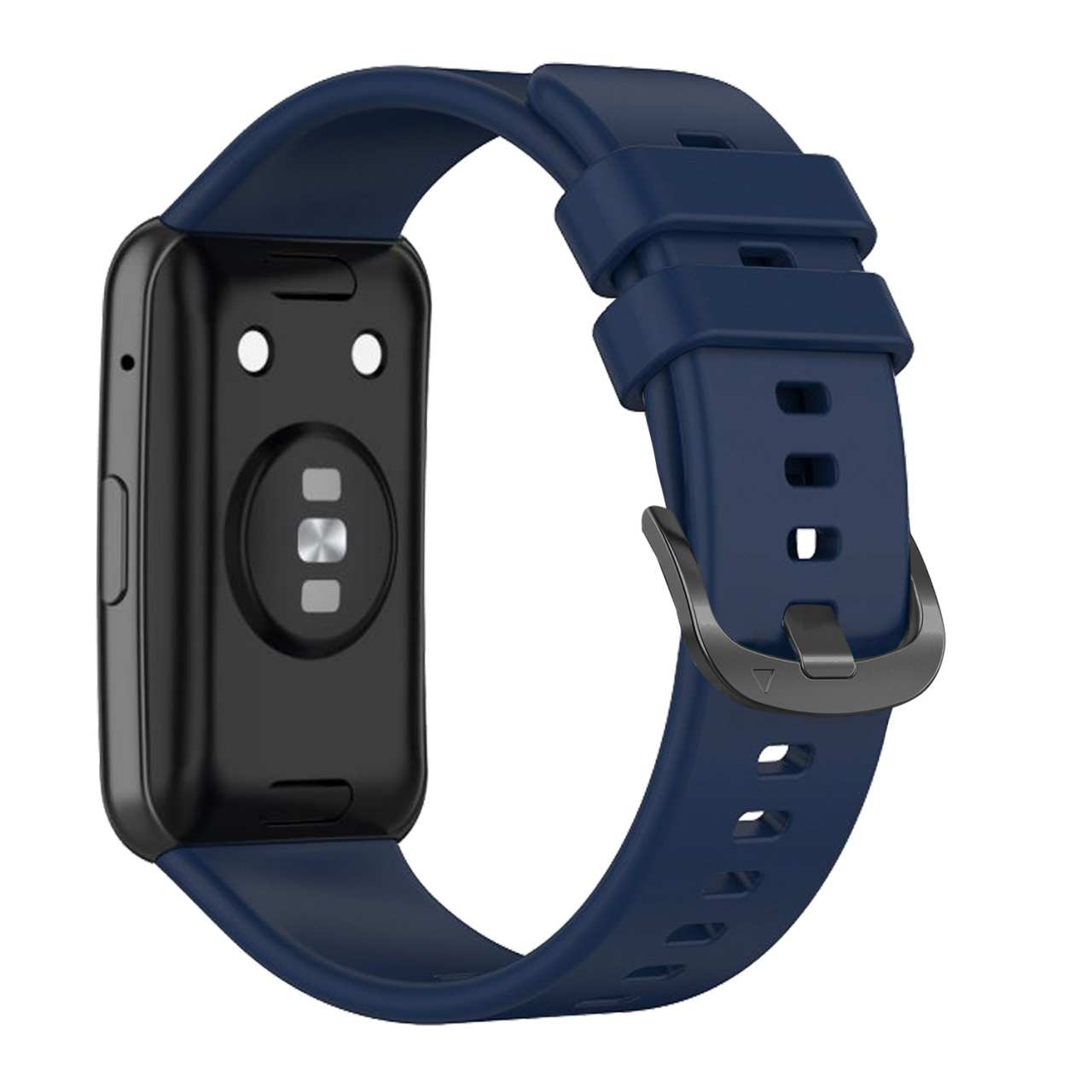 FIXED Silikonový řemínek Silicone Strap pro Huawei Watch FIT, modrý