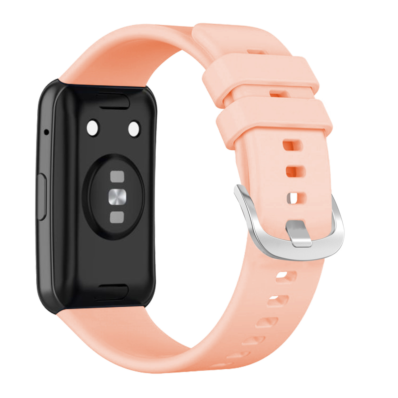 FIXED Silikonový řemínek Silicone Strap pro Huawei Watch FIT, růžový