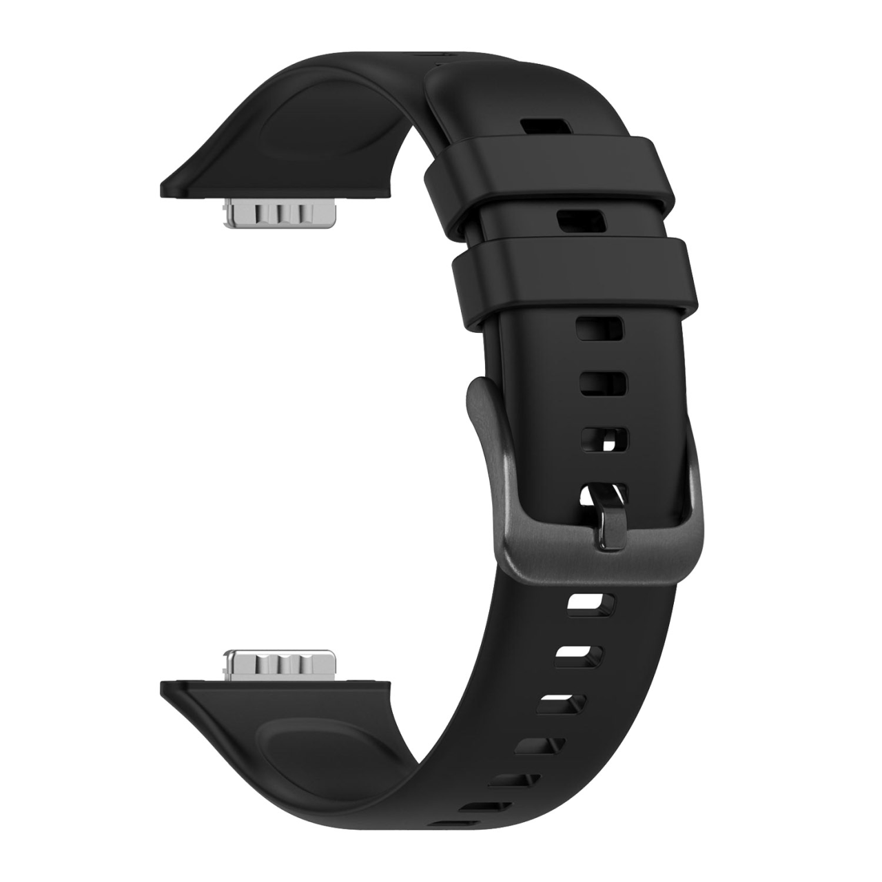 FIXED Silikonový řemínek Silicone Strap pro Huawei Watch Fit 2/Fit 2 Classic, černý