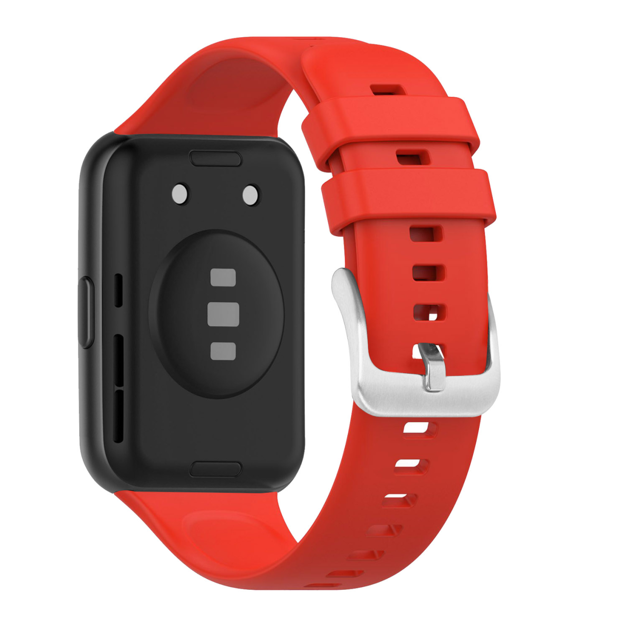 FIXED Silikonový řemínek Silicone Strap pro Huawei Watch Fit 2/Fit 2 Classic, červený