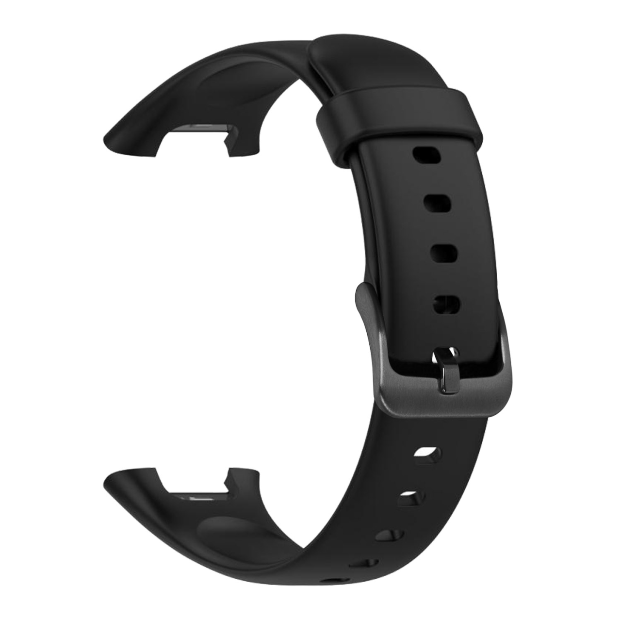 FIXED Silikonový řemínek Silicone Strap pro Xiaomi Mi Smart Band 7 Pro, černý