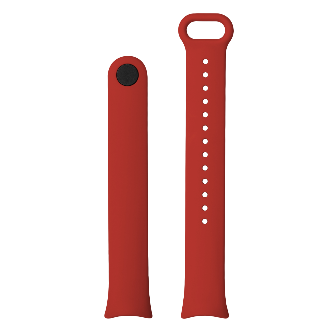 FIXED Silikonový řemínek Silicone Strap pro Xiaomi Mi Band 8/Smart Band 9, červený