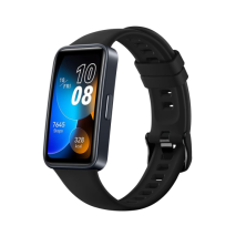 FIXED Silikonový řemínek Silicone Strap pro Huawei Band 8/9/10, černý