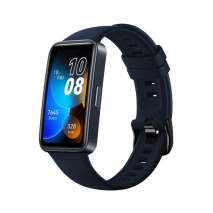 FIXED Silikonový řemínek Silicone Strap pro Huawei Band 8/9/10, modrý