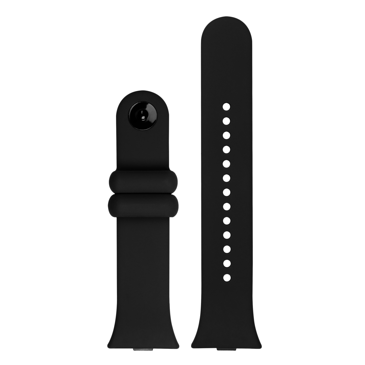 FIXED Silikonový řemínek Silicone Strap pro Xiaomi Redmi Watch 5/4, Smart Band 9 Pro/8 Pro, černý