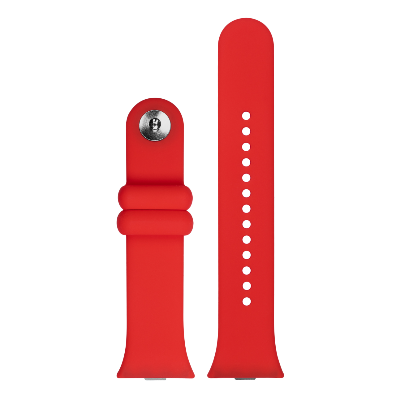 FIXED Silikonový řemínek Silicone Strap pro Xiaomi Redmi Watch 5/4, Smart Band 9 Pro/8 Pro, červený