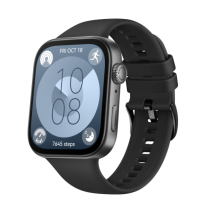 FIXED Silikonový řemínek Silicone Strap pro Huawei Watch FIT 3, černý