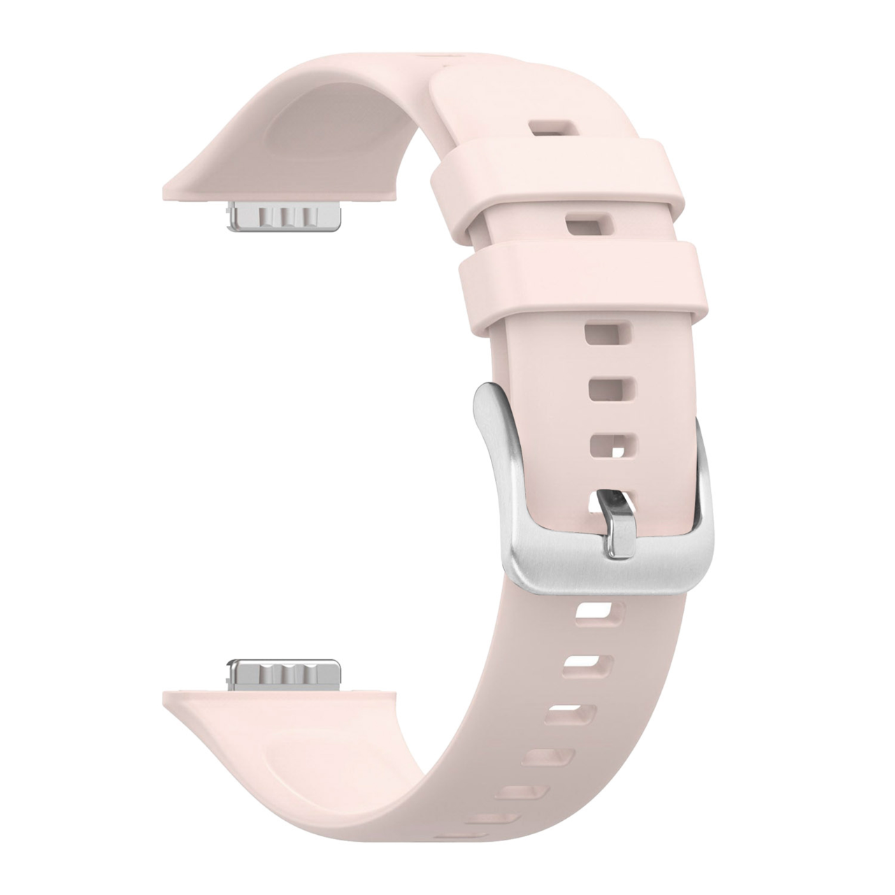 FIXED Silikonový řemínek Silicone Strap pro Huawei Watch FIT 3, růžový