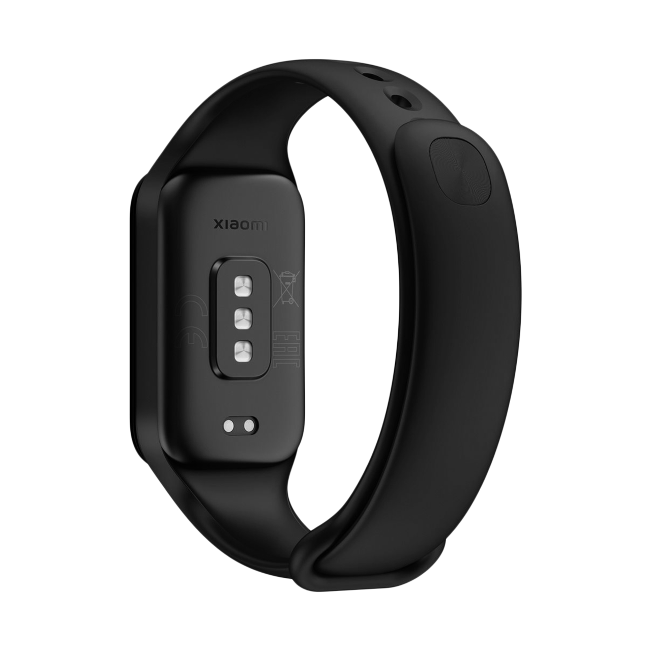 FIXED Silikonový řemínek Silicone Strap pro Xiaomi Smart Band 8 Active, černý