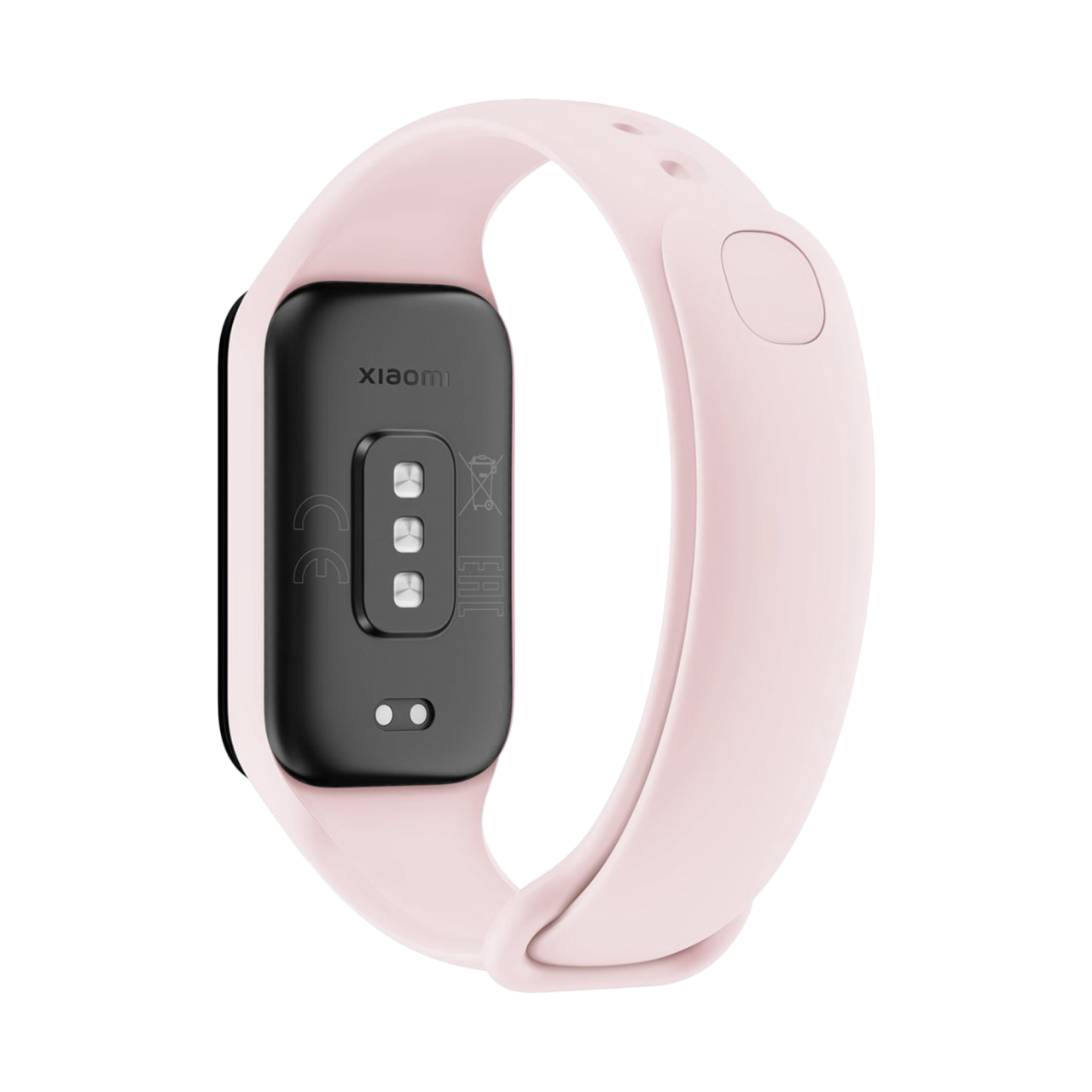 FIXED Silikonový řemínek Silicone Strap pro Xiaomi Smart Band 8 Active, růžový