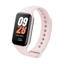 FIXED Silikonový řemínek Silicone Strap pro Xiaomi Smart Band 8 Active, růžový