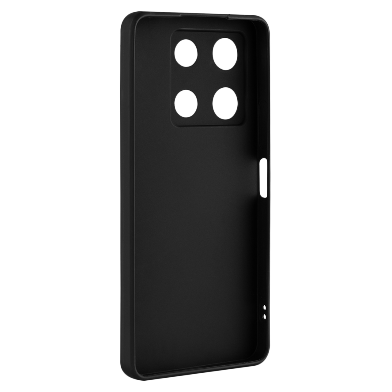 FIXED Zadní pogumovaný kryt Story pro Infinix Note 30 PRO, černý