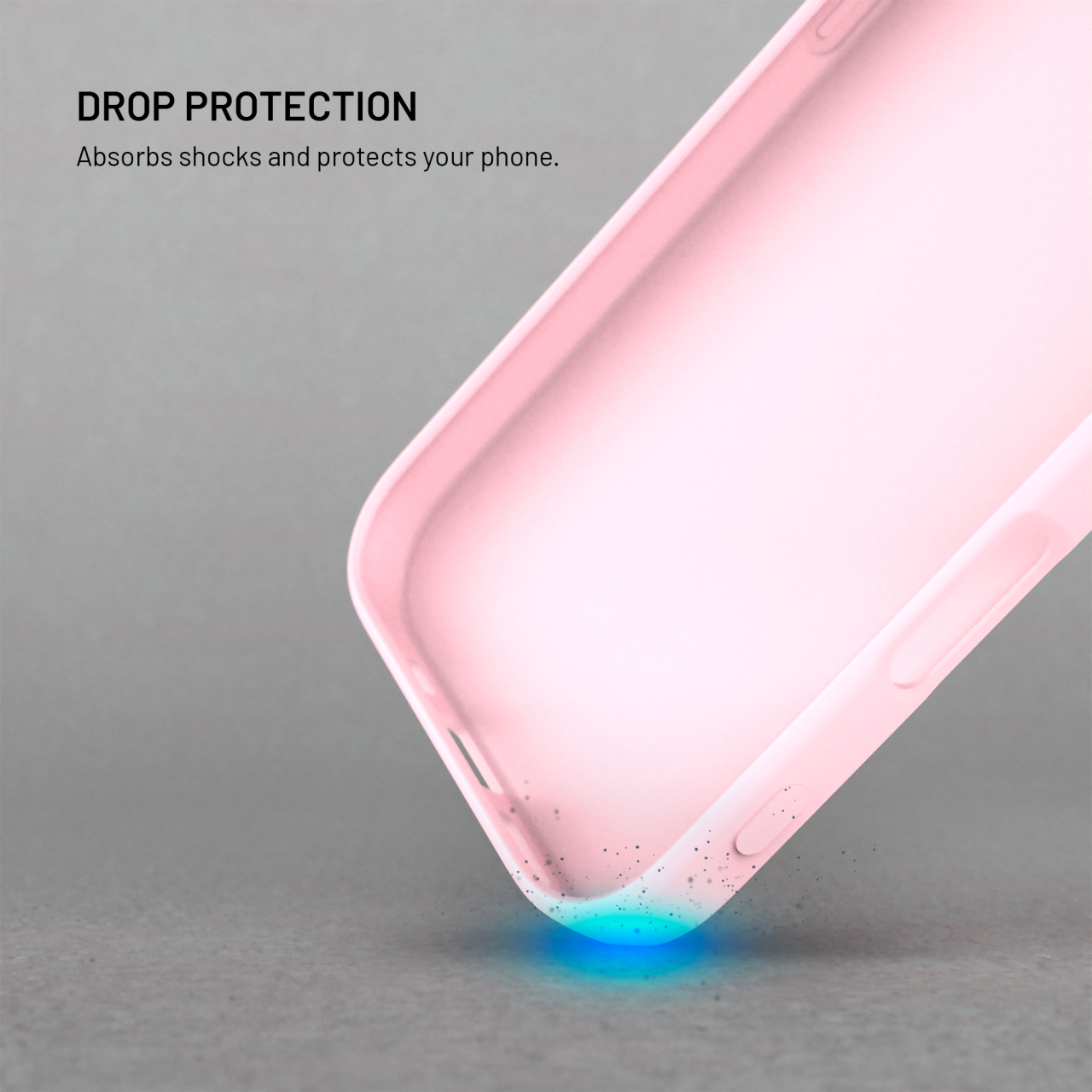 FIXED Zadní pogumovaný kryt Story pro Apple iPhone 15 Pro, růžový
