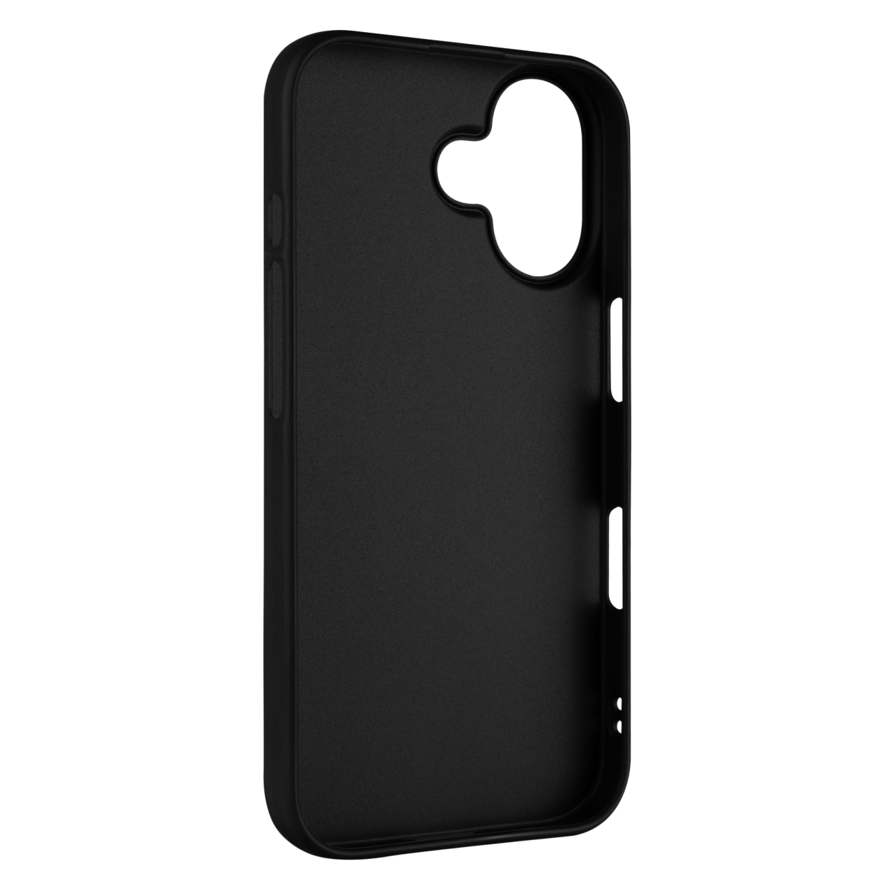 FIXED Zadní pogumovaný kryt Story pro Apple iPhone 16, černý