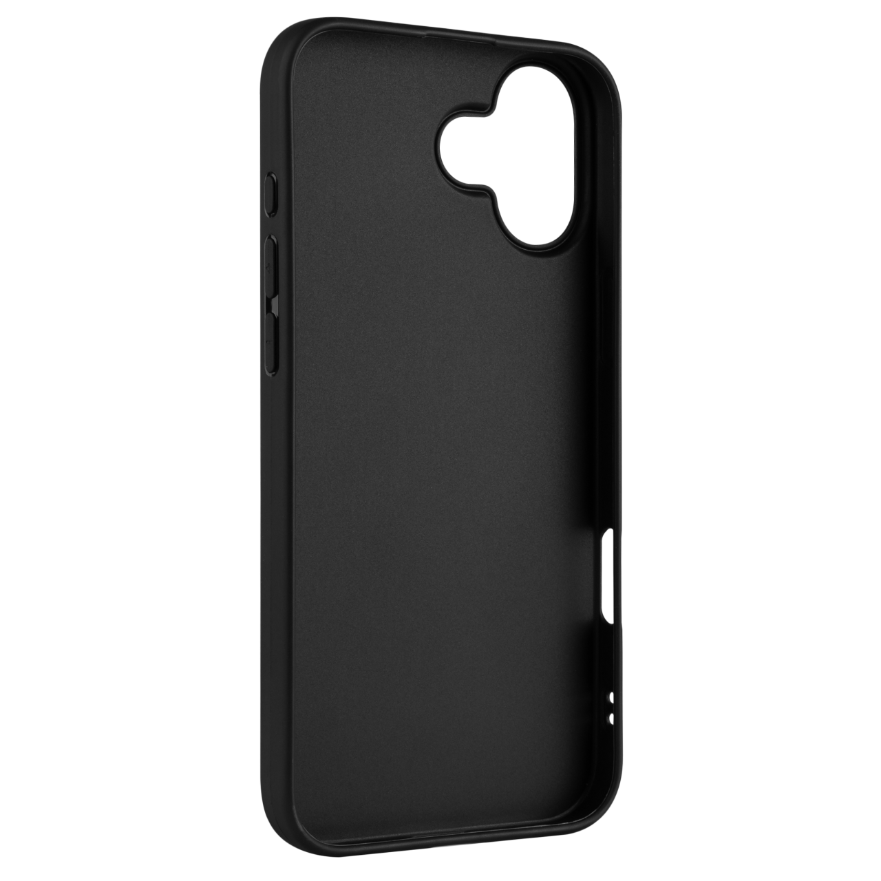 FIXED Zadní pogumovaný kryt Story pro Apple iPhone 16 Plus, černý
