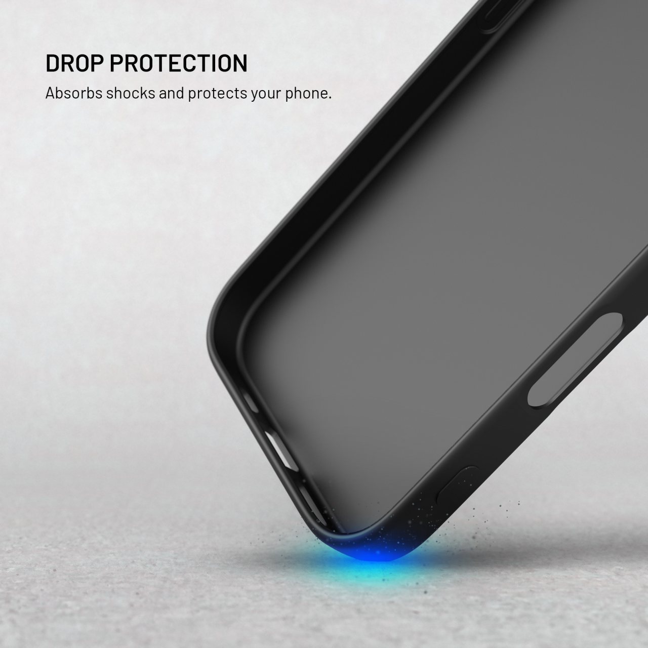 FIXED Zadní pogumovaný kryt Story pro Apple iPhone 16 Pro, černý