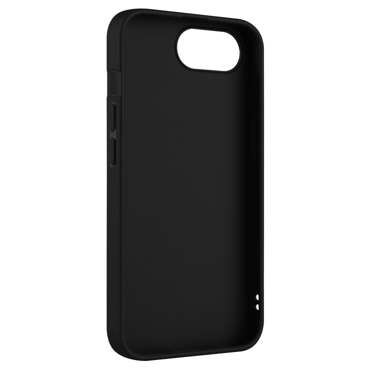 FIXED Zadní pogumovaný kryt Story pro Apple iPhone 16e / iPhone 17e, černý