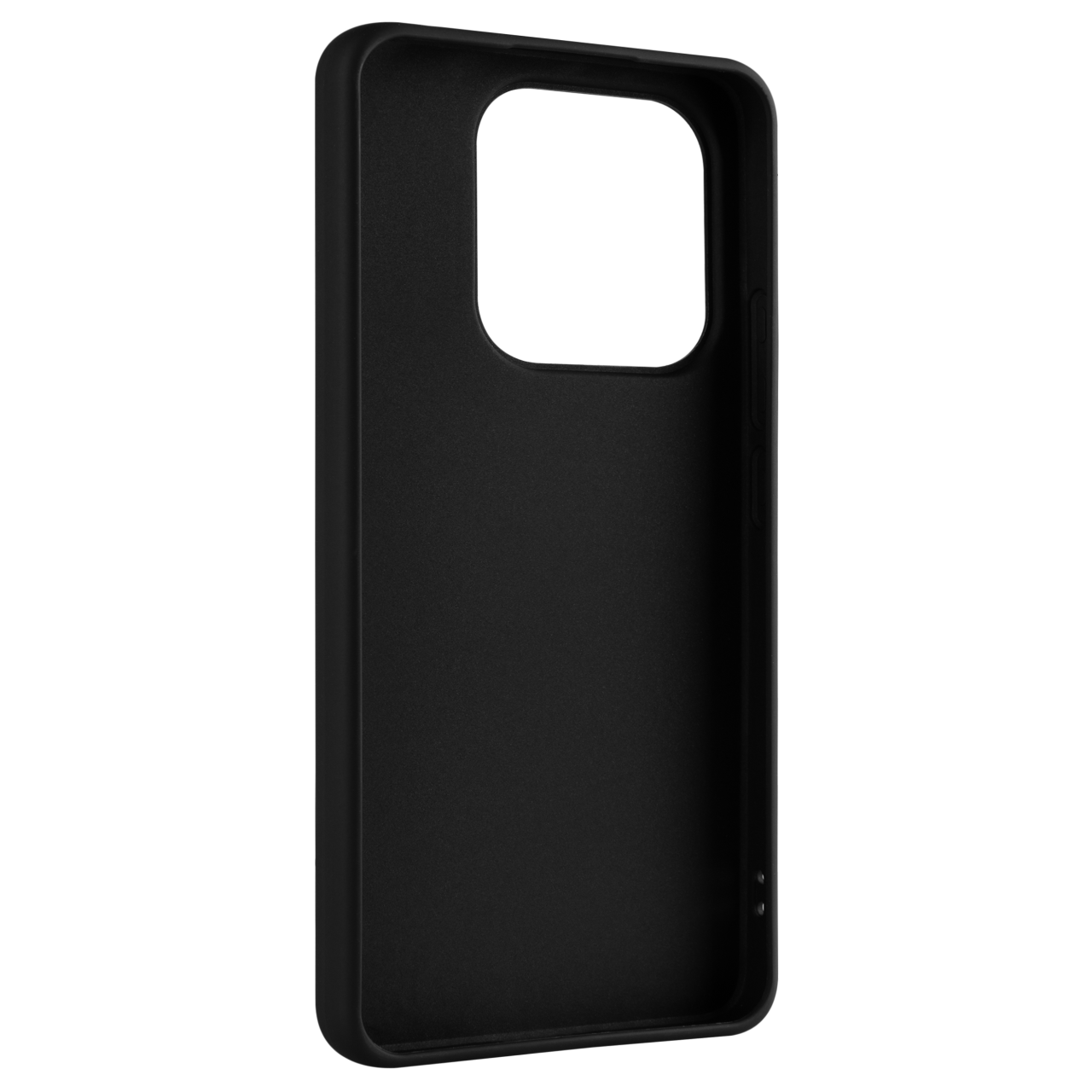 FIXED Zadní pogumovaný kryt Story pro Xiaomi Redmi Note 14, černý