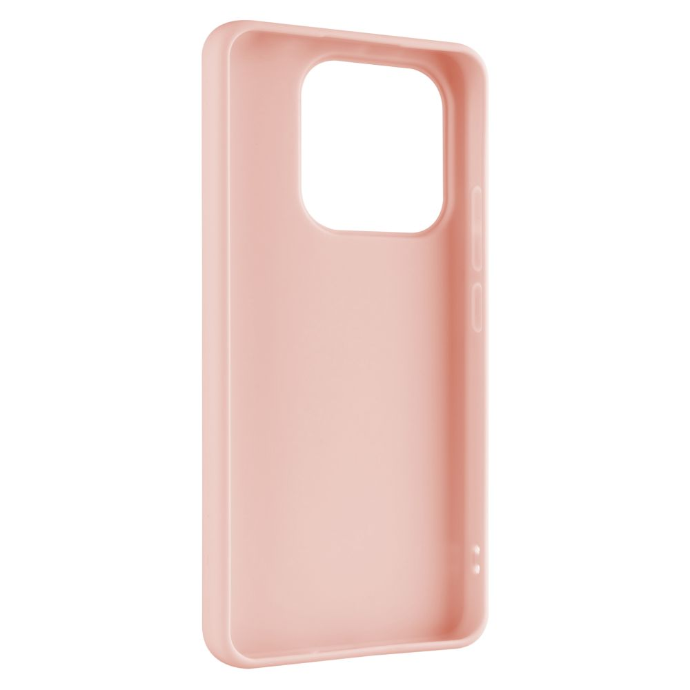 FIXED Zadní pogumovaný kryt Story pro Xiaomi Redmi Note 14, růžový