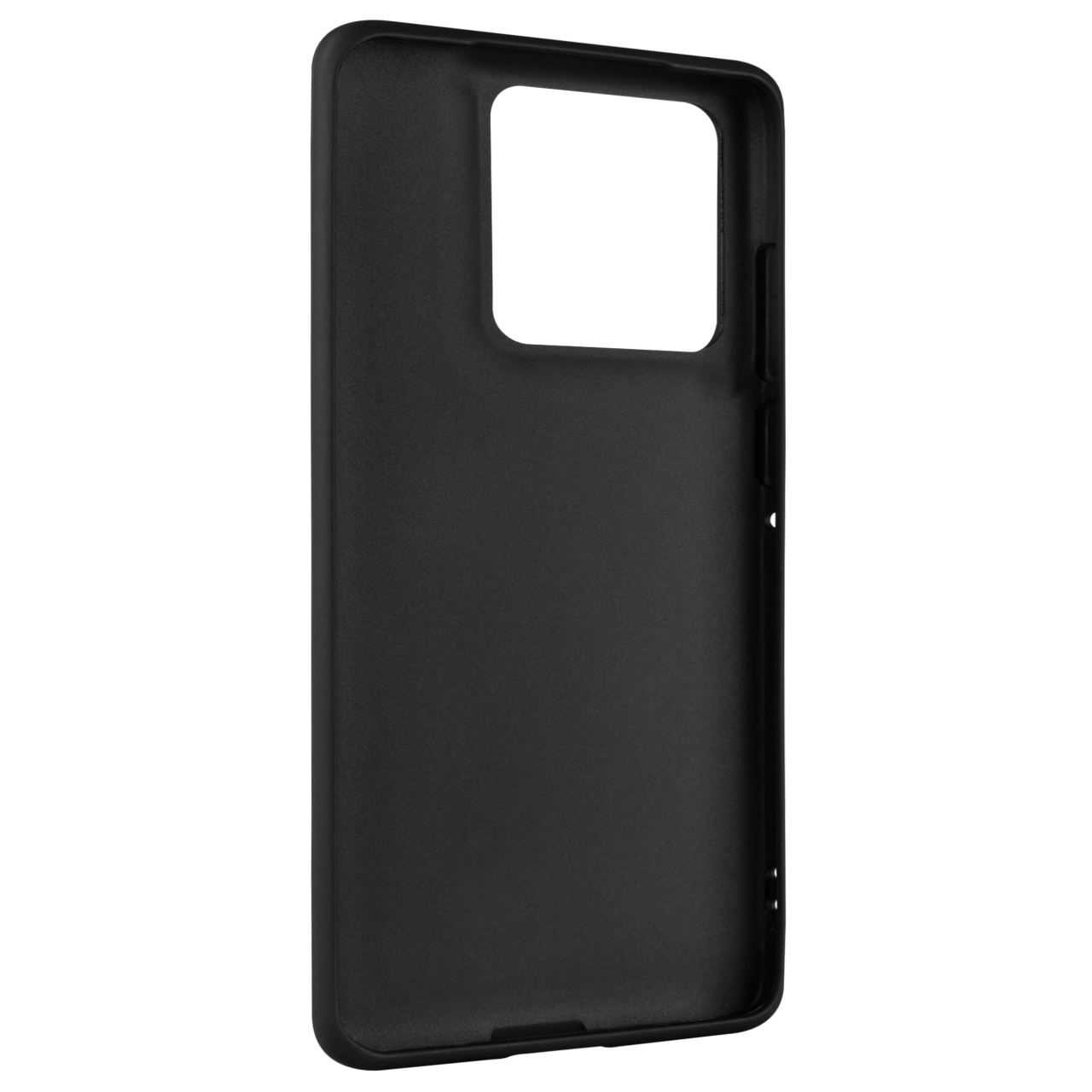 Pogumovaný kryt FIXED Story – Motorola Edge 60 Fusion, černý