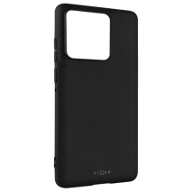 Pogumovaný kryt FIXED Story – Motorola Edge 60 Fusion, černý