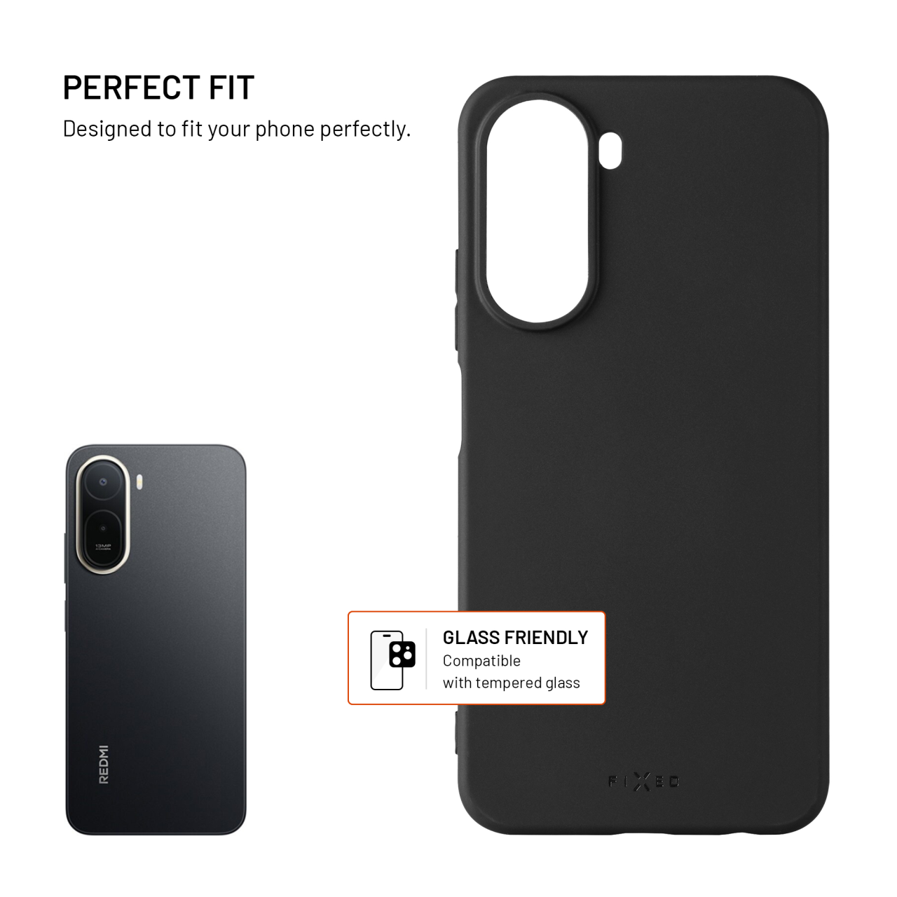 Kryt na mobil Xiaomi Redmi A7 Pro 4G FIXED Story černý