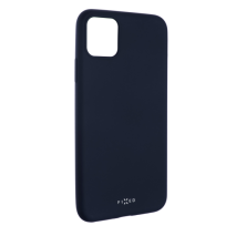 FIXED Zadní pogumovaný kryt Story pro Apple iPhone 11 Pro Max, modrý