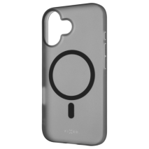 Silikonový kryt na mobil Apple iPhone 17 - Fixed MagStory, MagSafe, kouřový