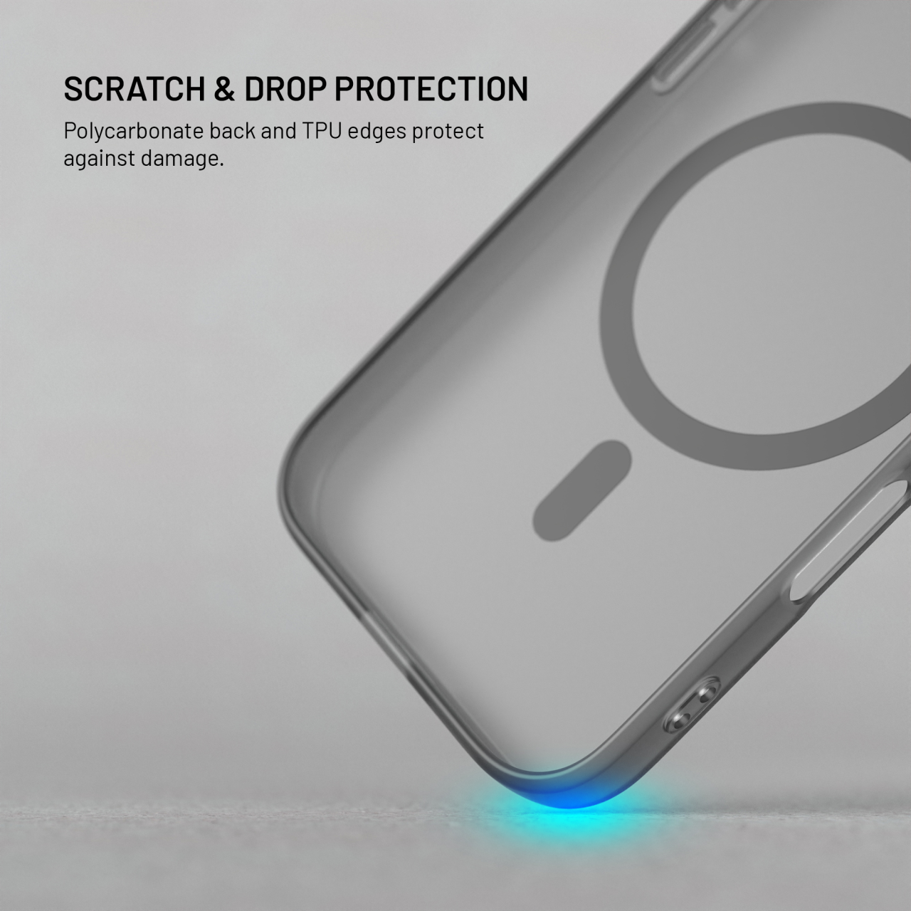 TPU gelový kryt FIXED MagStory s podporou MagSafe pro Samsung Galaxy A18, kouřový
