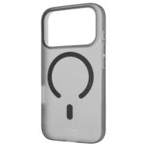 Silikonový kryt na mobil Apple iPhone 18 Pro/17 Pro - Fixed MagStory, MagSafe, kouřový